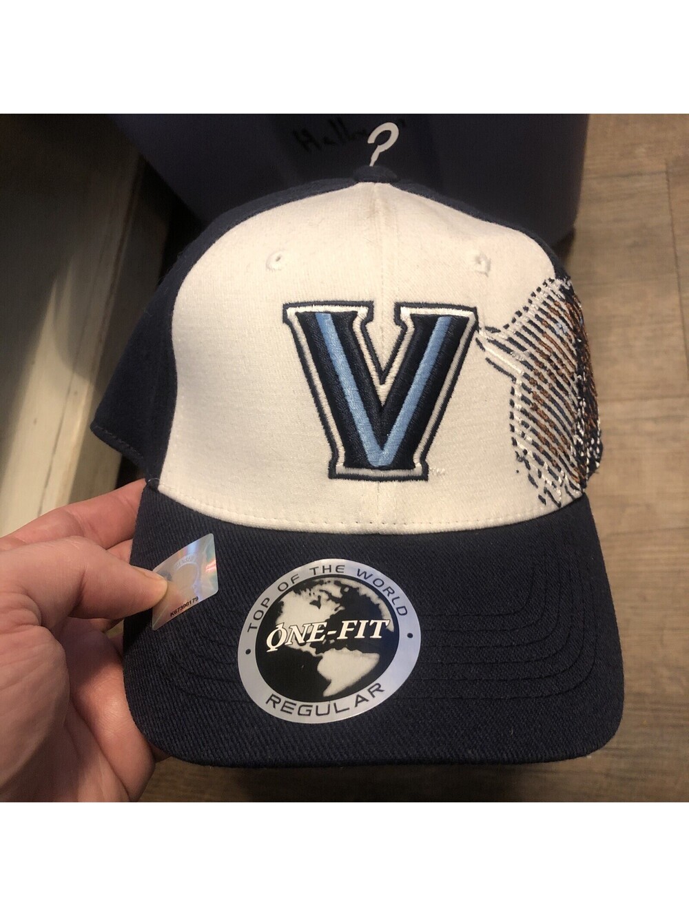 Villanova Wildcats One Size Hat, Shows Marks